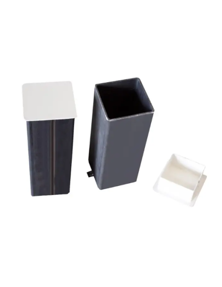 JUEGO POSTES TENIS O PÁDEL METÁLICOS FIJOS