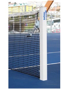 JUEGO POSTES TENIS O PÁDEL METÁLICOS FIJOS